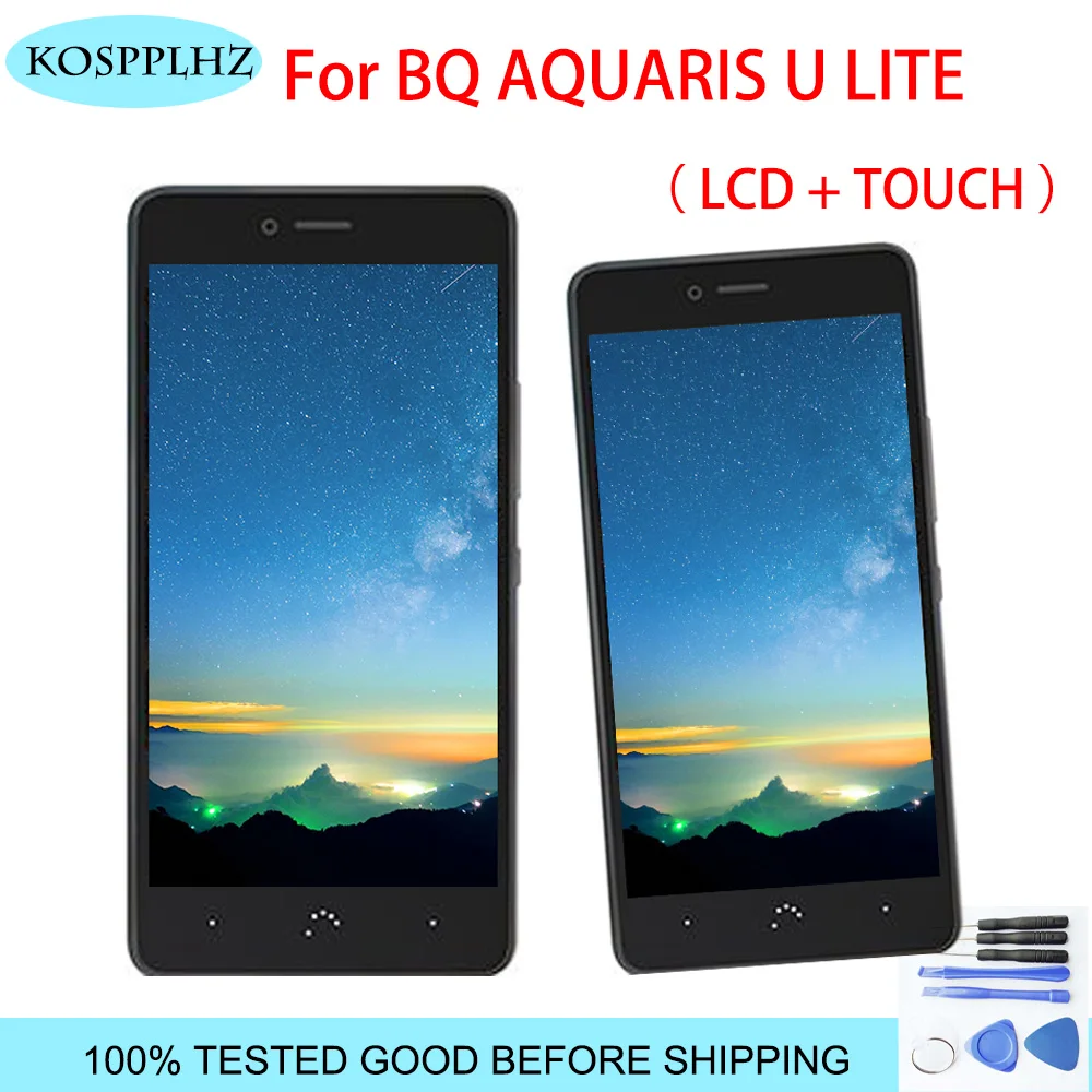 5 0 дюймов для bq u lite Сотовый телефон ЖК дисплей и кодирующий преобразователь
