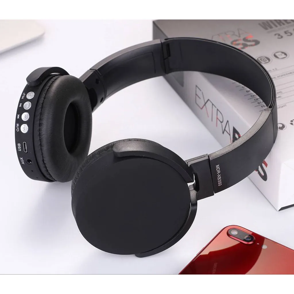 Bluetooth наушники головной телефон Спорт Поддержка подходящие для всех телефонов