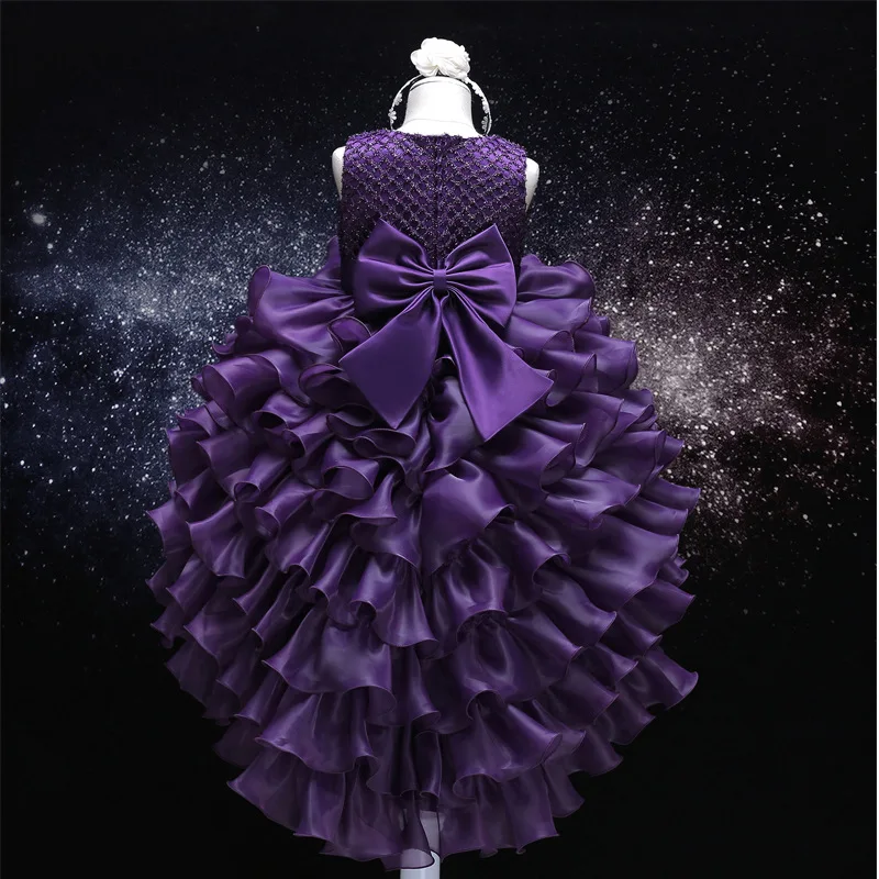 Kids Dresses for Girls Princess Dress Clothes Wedding luxury Gown Toddler Girl Formal Ball Baby Teenage Costumes | Детская одежда и