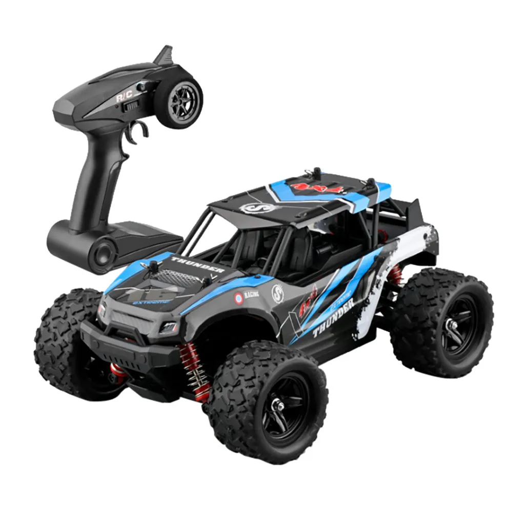BU 50 км/ч 1/18 Масштаб RC Автомобиль 2,4 г 4WD высокая скорость Быстрый дистанционный контроль Большой трек Профессиональный четырехколесный привод гонки Z514 - Цвет: BU