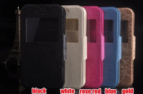 New Fasion PU Leather Flip Case for Cubot ZORRO 001 cell phone High Quality Luxury with view window Free Shipping |