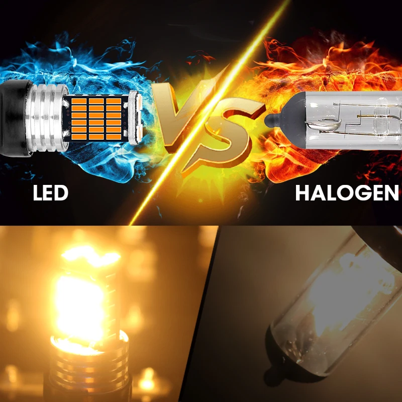 2х автомобильная светодиодная сигнальная лампа T20 7443 7440 Led W21W W21/5 W WY21W Canbus Авто Стоп