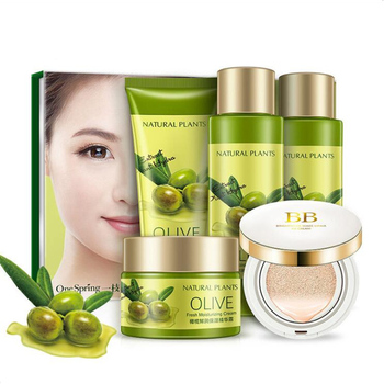 Brand Olive Essence Care Skin Makeup Set,Fashion Cosmetics Kit,Moist Concealer BB Cream,Aqua Repair Cream,Liquid Fundation Cream-131783