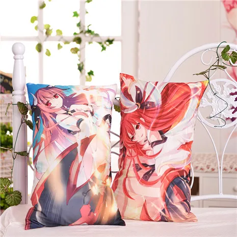 Kotori 45x70cm Plush Японское аниме Дата живого Куруми Kotori Yoshino обнимая тело подушка под спину милый мультфильм Подушка для фанатов для украшения дома - Цвет: Kotori 45x70cm Plush