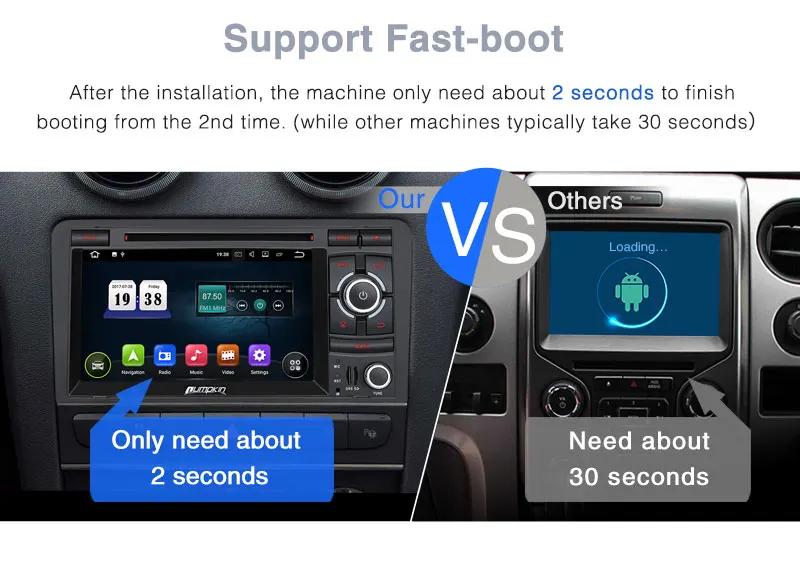 Тыква 2 Din 7 &quotAndroid 1 Автомобильный мультимедийный DVD плеер GPS навигация