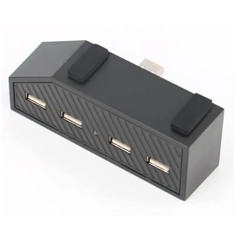 4 порта USB концентратор расширительный адаптер сплиттер Портативная зарядка Usb