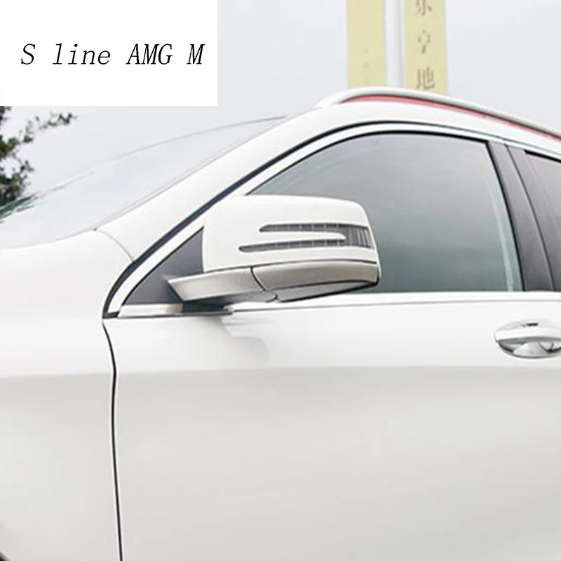 Автомобильный Стайлинг для Mercedes Benz A GLA CLA Class W176 X156 C117 зеркало заднего вида рамка