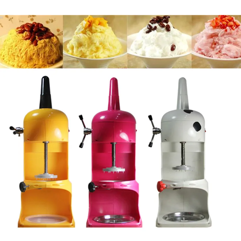 

automatic snow ice shaver block shaving machine easy operate ice crusher