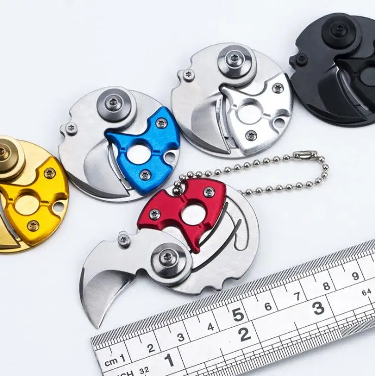 Портативный мини складной нож Карманный EDC инструмент небольшой Открытый