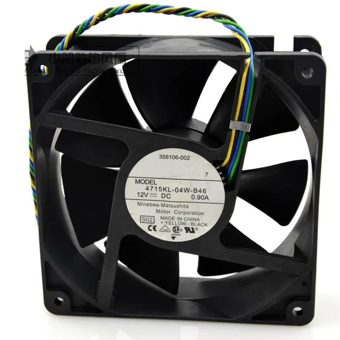 SSEA новый вентилятор охлаждения для NMB 4715KL-04W-B46 12 см 12038 В 0.90A ШИМ двойной шариковый