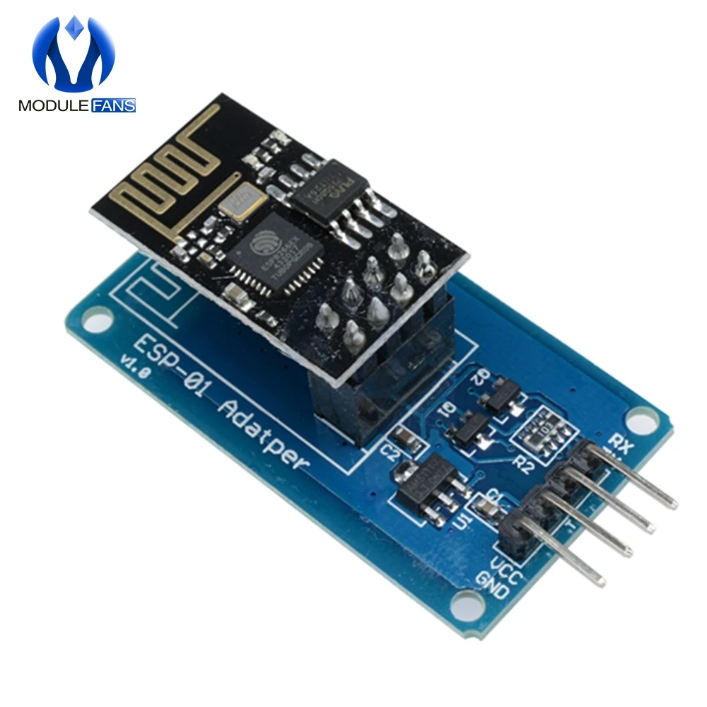 ESP8266 ESP-01 ESP01 Серийный беспроводной wifi модуль для Arduino трансивер приемник плата адаптера Raspberry Pi UNO R3 One 3,3 V 5V