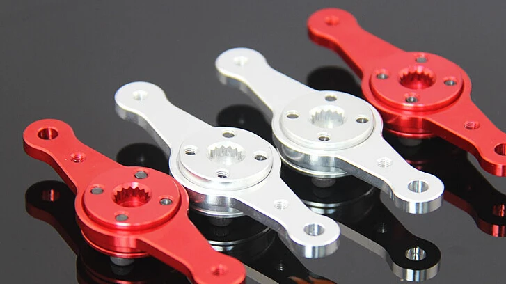 Сервопривод двойной Sheering 25T Arm для Losi 5ive T RC LOSB0019 1/5 Gas Truck Rovan LT KM X2 DDT мини WRC savox 0236MG 0236