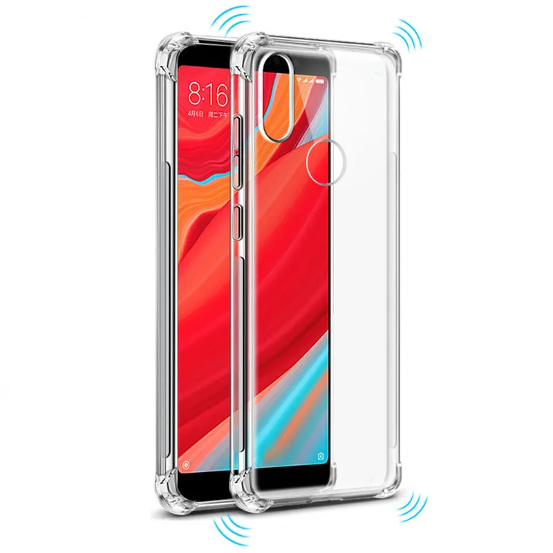 Мягкие TPU с предохранительными подушками противоударный чехол Сяо mi 8 SE Explorer 5X A1 6X