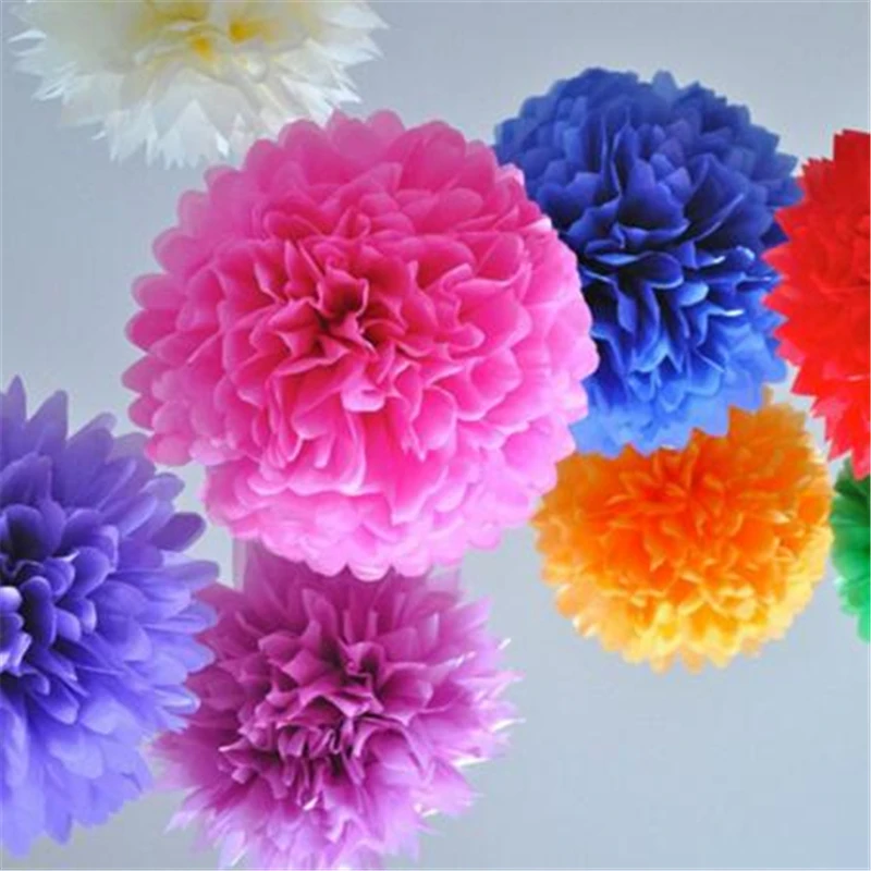 Искусственные цветы 20 шт. 6 дюймов 8 10 12 (15 см 25 см)|artificial flowers|paper flowerspaper flower ball |