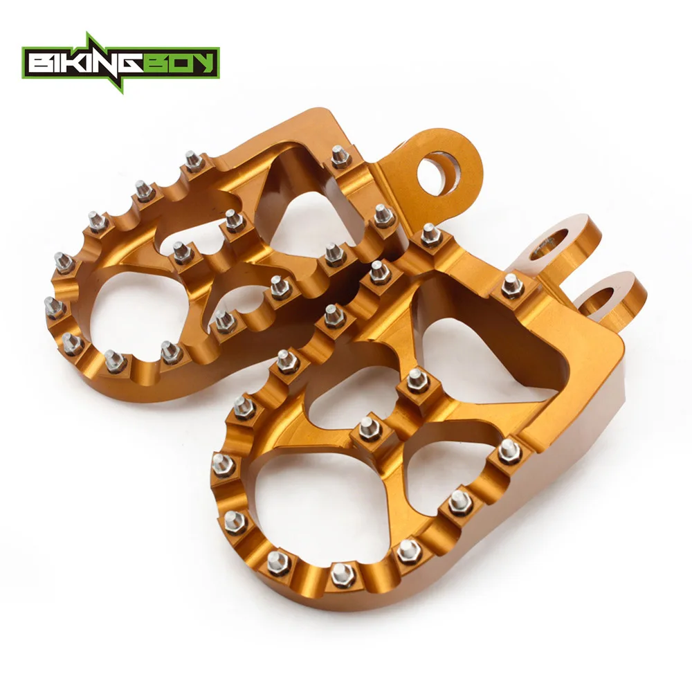 Подножки BIKINGBOY для Suzuki DRZ 400 00 04 DRZ400S 16 DRZ400E 07 DRZ400SM 05 RM 125 250 91 02 RMX S R MX|Подставки под