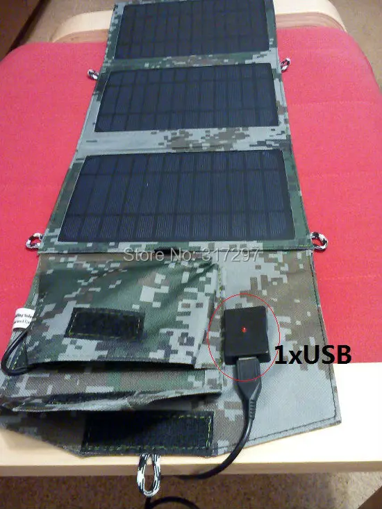GGX ENERGY 14 Вт 18 в+ USB 5 в портативная солнечная батарея зарядное устройство Панель s высокое качество складная моно солнечная панель 14 Вт