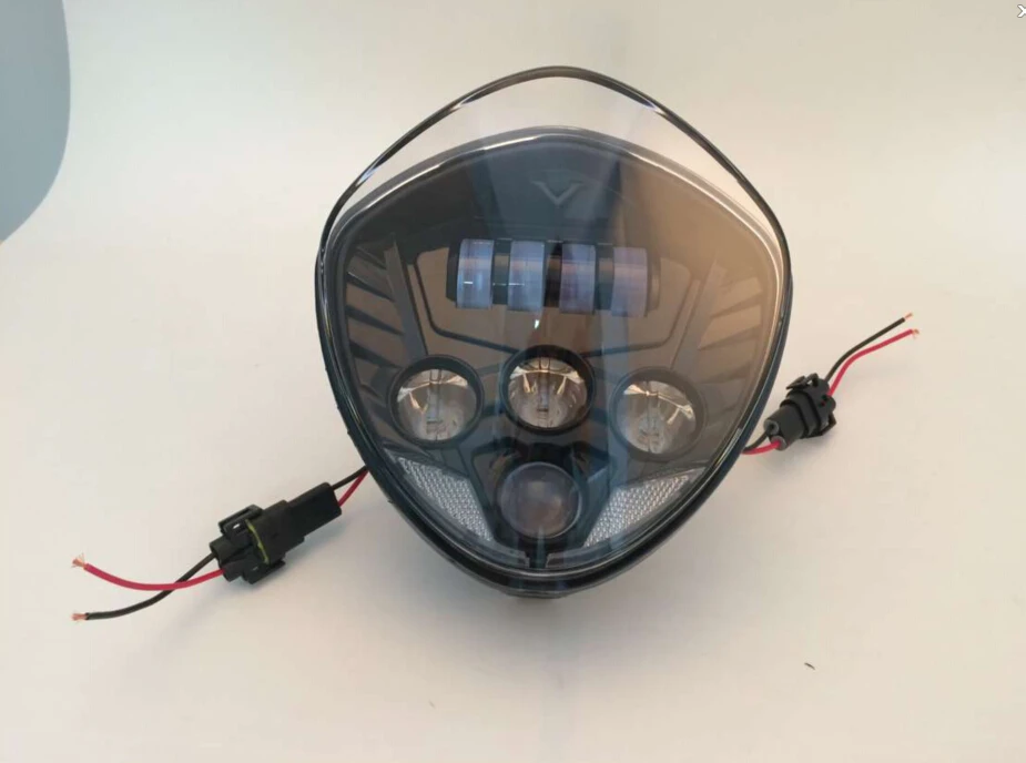 

Free shipping!Aluminum housing IP67 led headlamp for Victory motorcycle