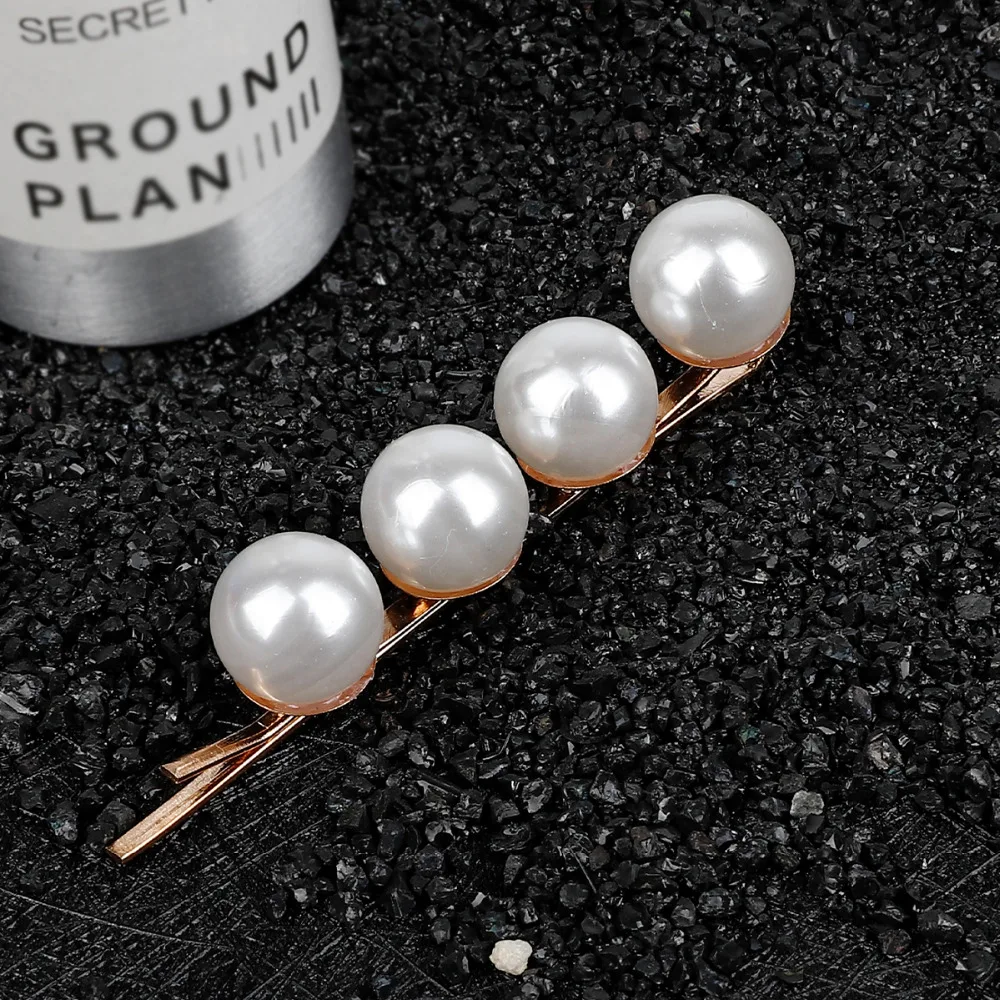 Новая модная женская жемчужная заколка для волос Шпилька аксессуары укладки