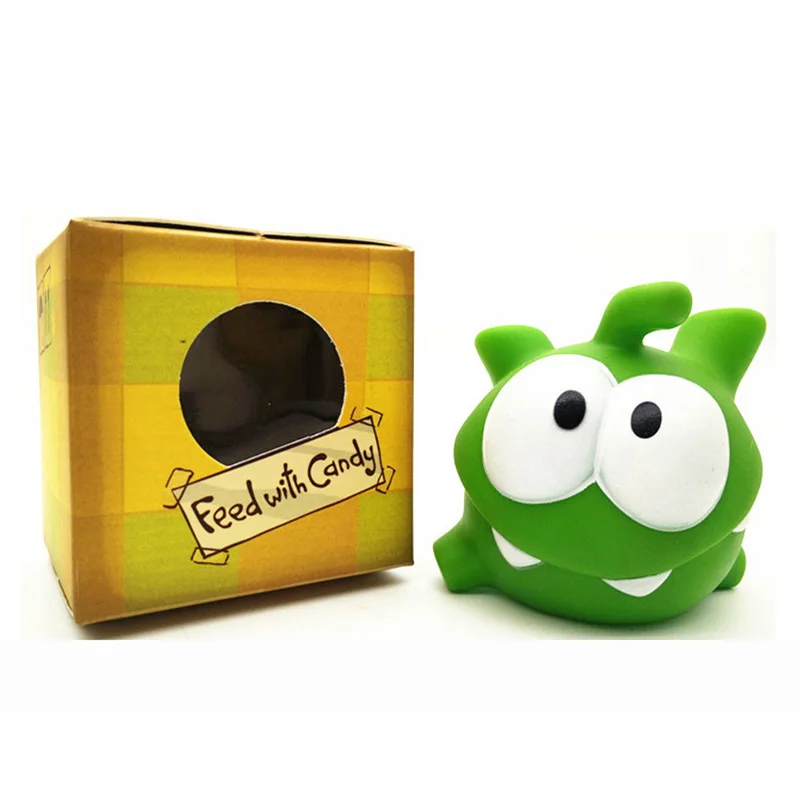 7 шт./лот виниловая резиновая кукла на Android Spelletjes OM NOM Candy Slurpend Monster игрушка