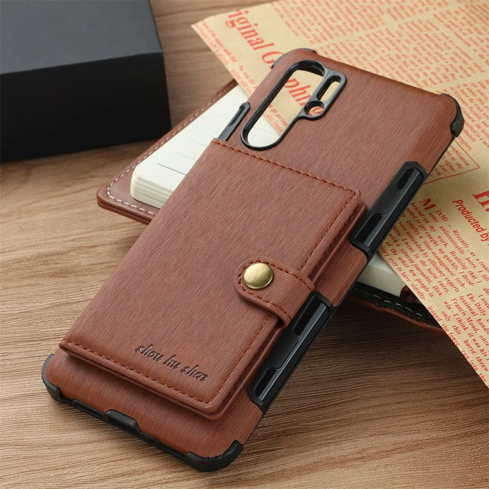Luxury Drawing Pattern Wallet Pocket Case For Huawei P20 P30 Pro Flip Leather Cover Lite Phone | Мобильные телефоны и