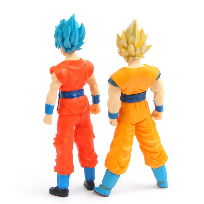 Фигурки Dragon ball Z Супер Саян Гоку Вегета Горячая Dragon ball пластмассовая фигурка DragonBall сын Гоку модель украшения дома