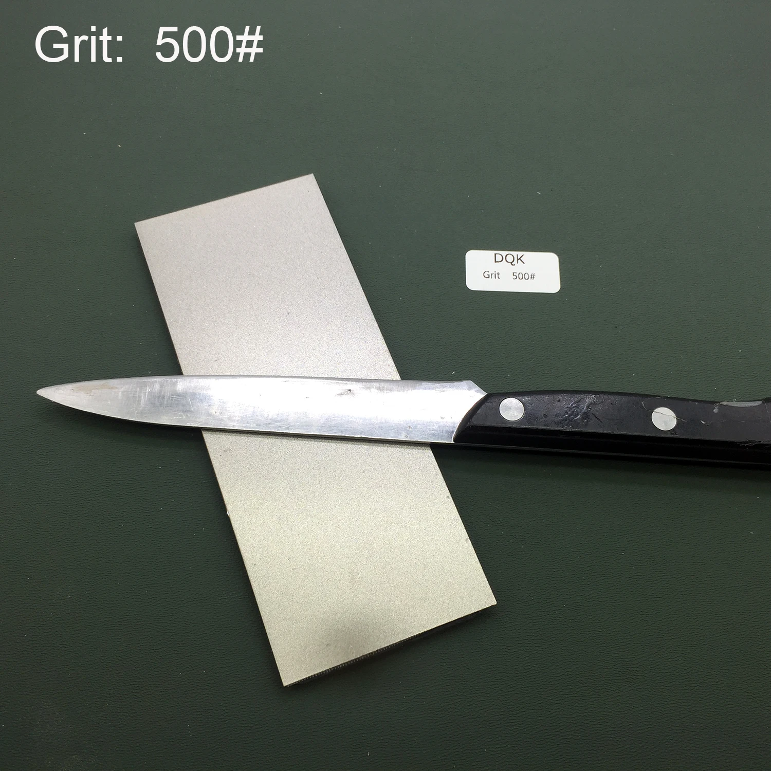 500 Grit 80-3000# зернистость алмазная пластина 6 дюймов точильный камень отточенный блок точильный камень нож инструмент Нескользящая акриловая основа - Цвет: 500 Grit