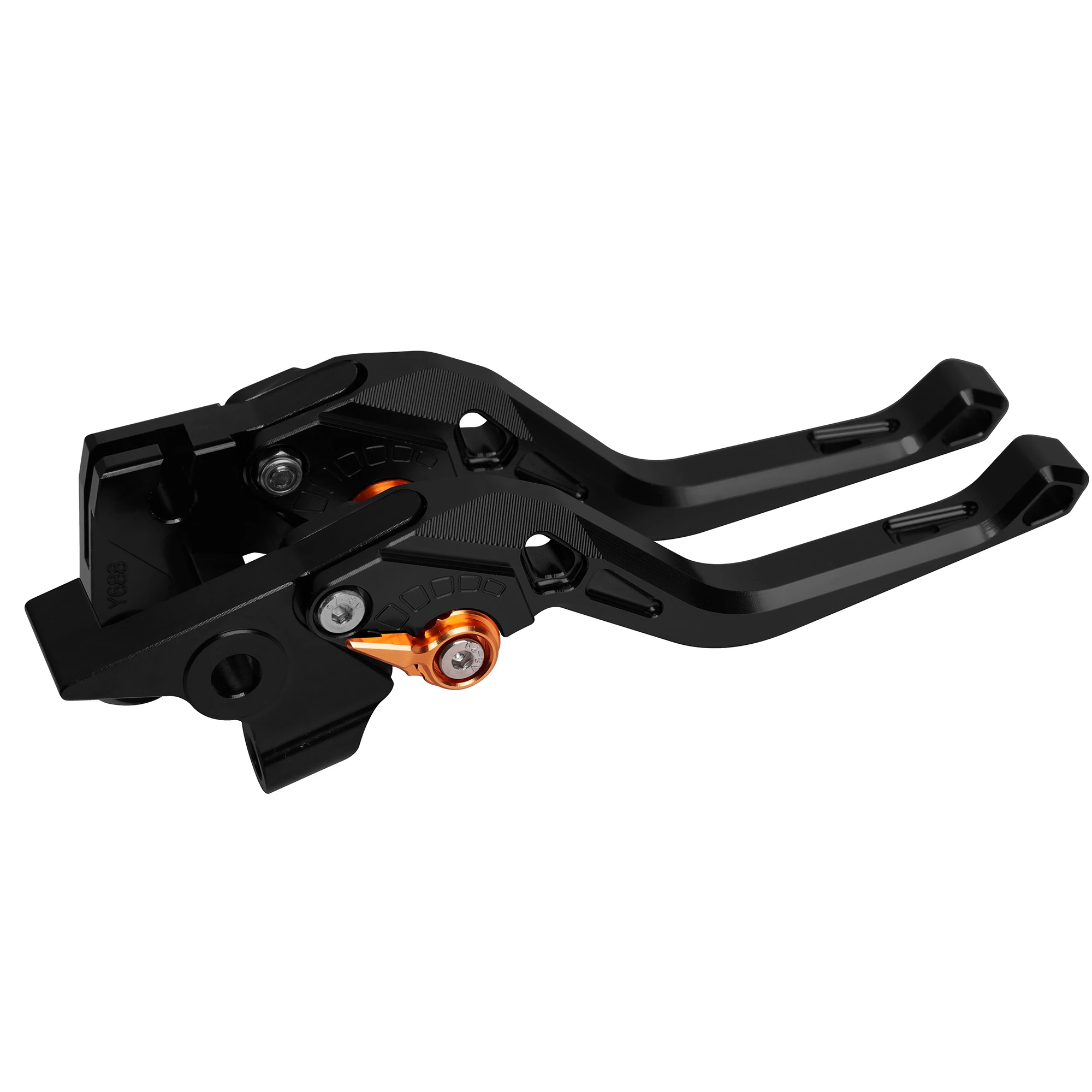 Для Kawasaki NINJA 300R/Z300 (w и w/o ABS) 2013-2019 пара алюминиевых регулируемых тормозных рычагов
