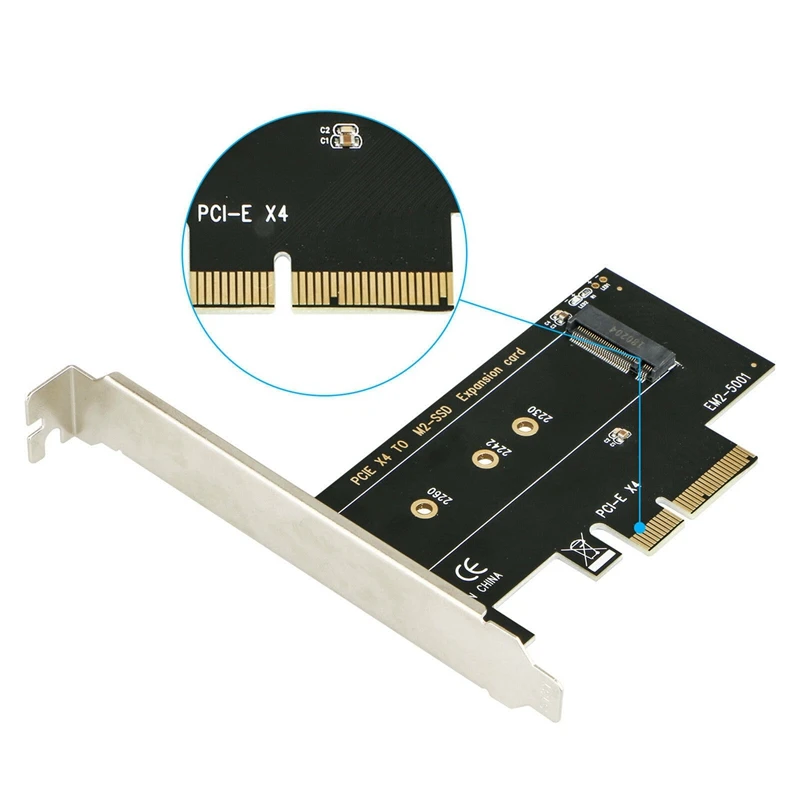 M.2 Накопитель SSD с протоколом NVME Ngff к PCI Express 3,0X4/X8/X16 адаптер Pcie к M2 карта расширения M карта интерфейса ключа полная скорость