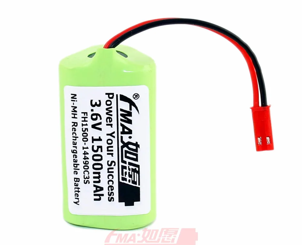 Ni-MH 3 6 V 1500mAh батарея для фонарика модель игрушки LED свет ЕВРО PRO Shark V1705 14490C3ST |