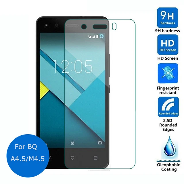 Закаленное стекло 2.5D для BQ Aquaris A4.5 M4.5 защитная пленка Взрывозащищенная
