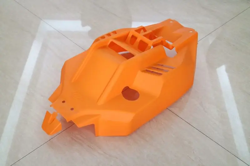 Черный/Оранжевый нейлоновый корпус для команды Losi Racing 5IVE-B 1/5 4WD багги | Игрушки и