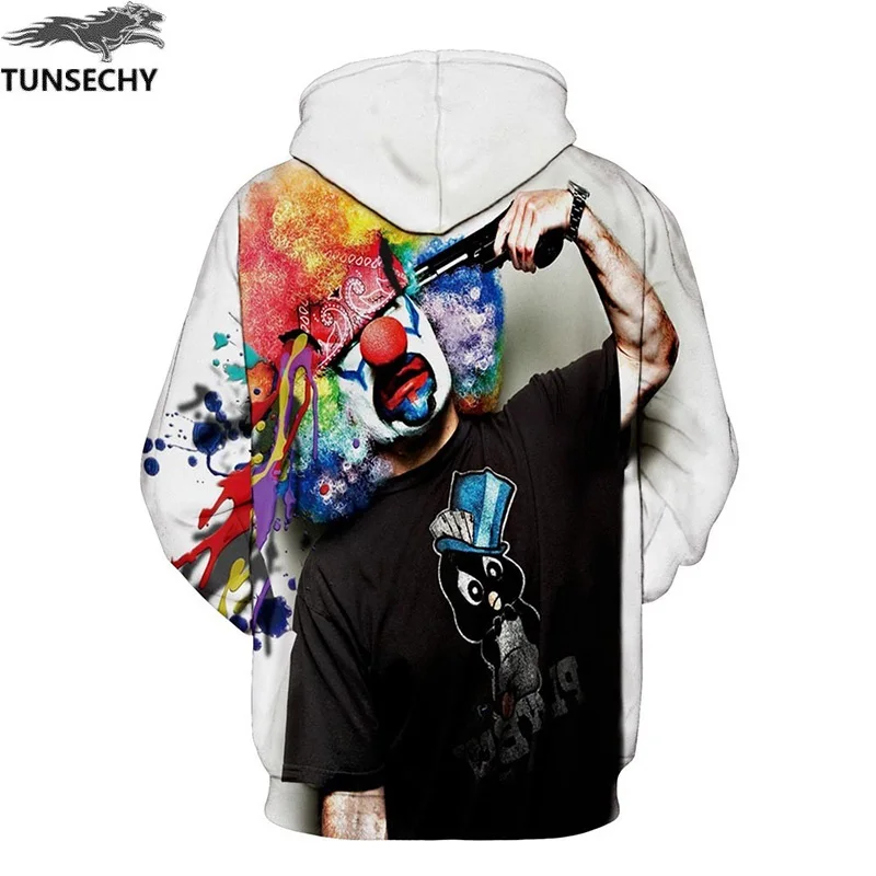 

TUNSECHY Brand Men/Women Hooded Hoodies 3D Sweatshirt Print Paint Hoody Tracksuits Wholesale and retail Free transportation