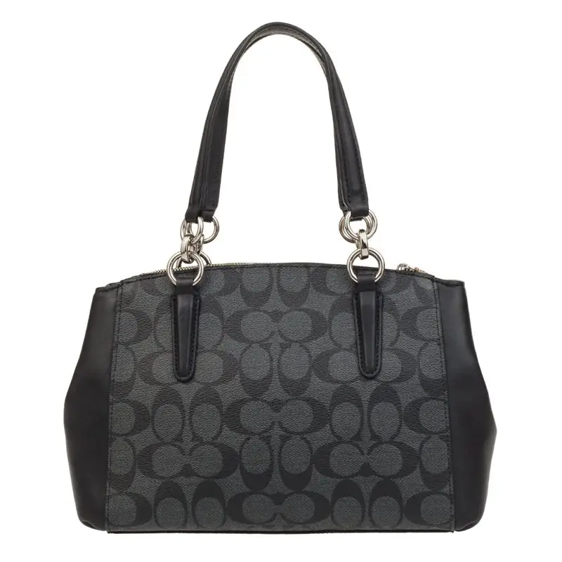 Coach F58290 Crossgrain кожаный мини Кристи Carryall