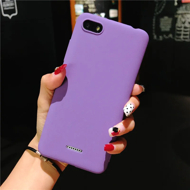 Матовый песок Текстура Пластиковый чехол для телефона XiaoMi RedMi 6A жесткий матовый PC