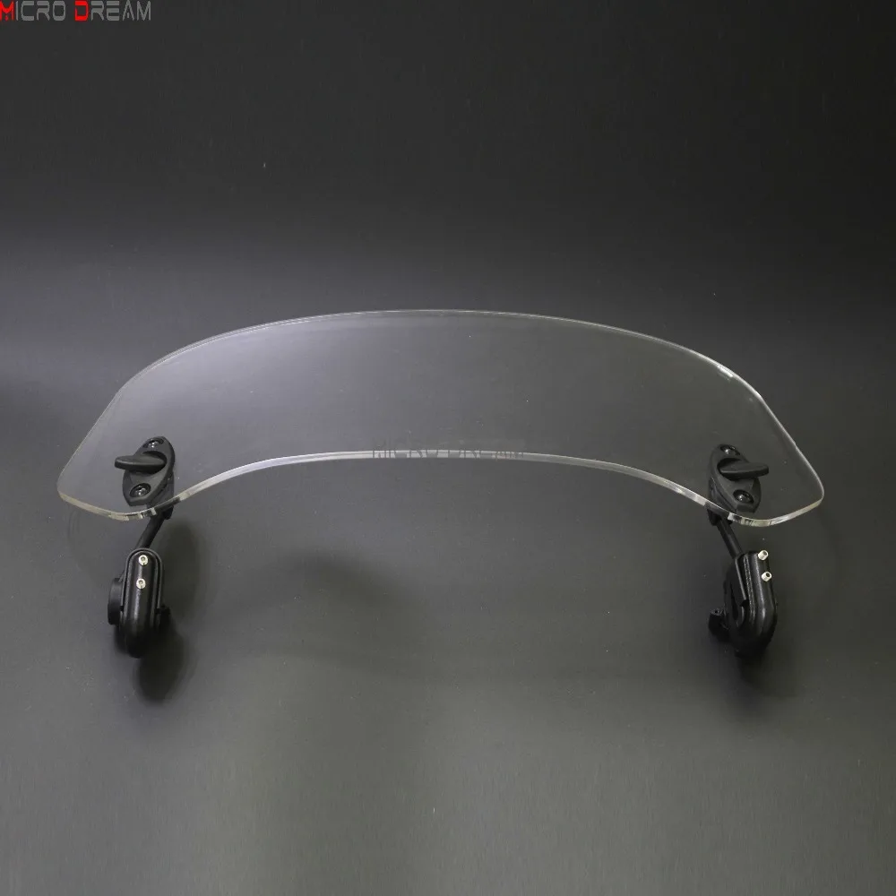 Регулируемый ветровой спойлер для BMW Kawasaki Yamaha Honda Suzuki V Star GSXR CBR VTX 650 750 1100| |