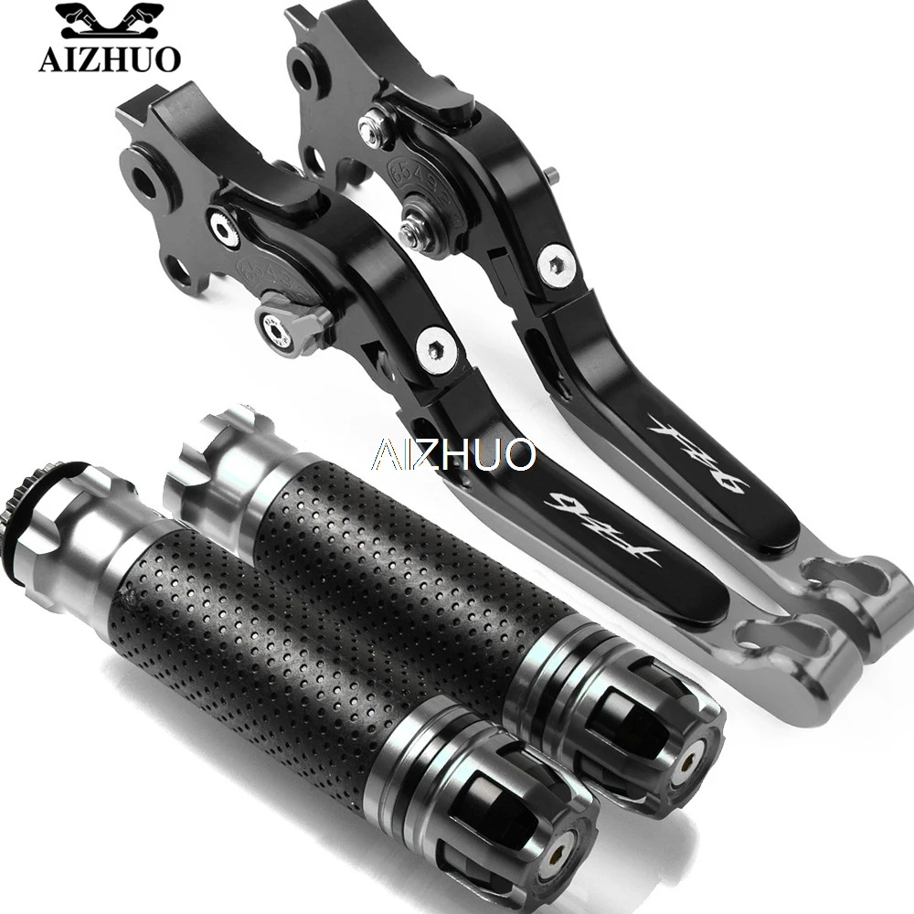 Зеленый Для YAMAHA FZ6 FZ6 FAZER 2004-2010 2005 2006 2007 2008 мотоциклетный тормозной рычаг сцепления Выдвижная Регулируемая рукоятка руль - Цвет: Зеленый