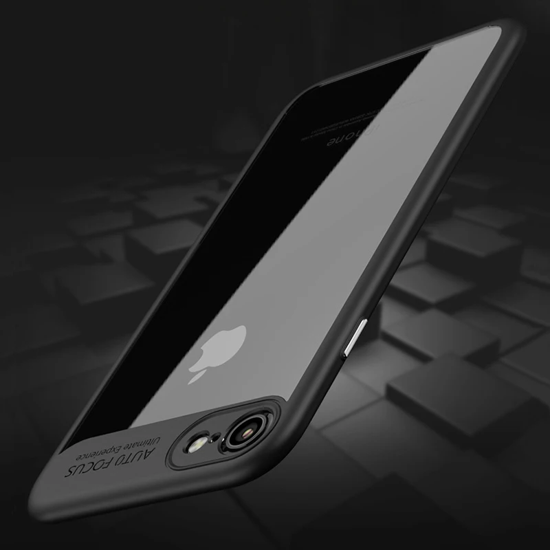 360 градусов Полная защита Силиконовый противоударный чехол для телефона Iphone 6 6S 7 8