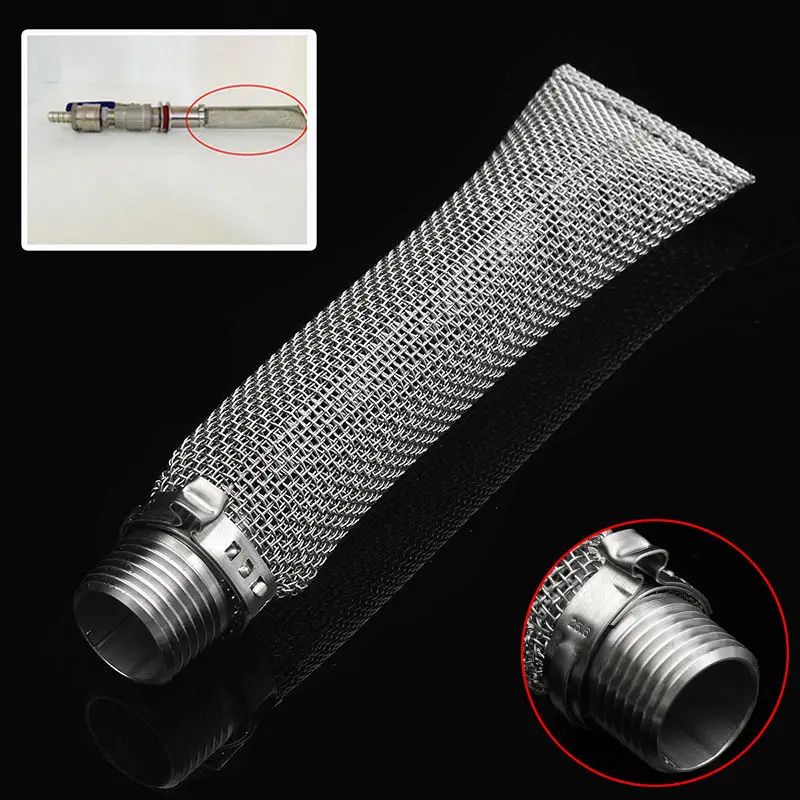 Нержавеющая Bazooka экран 1/2 &quotNPT резьба для домашнего пивоварения чайник Mash Tun