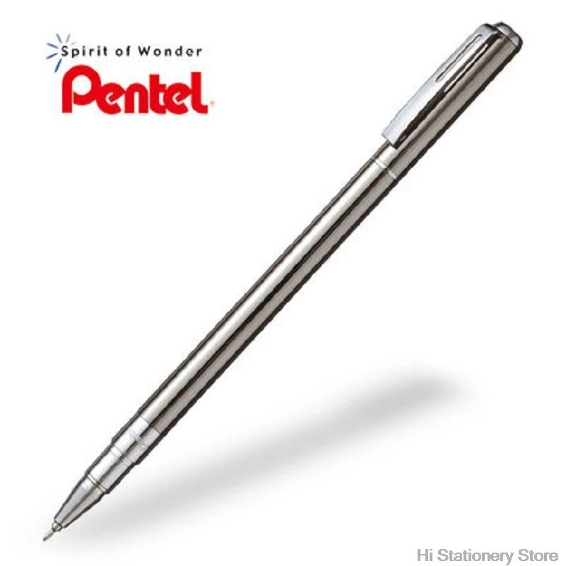 Pentel-bolígrafos de Gel de Metal BL625 de la marca japonesa, bolígrafos de firma de secado rápido y suave, regalo de negocios, papelería escolar, suministros de oficina