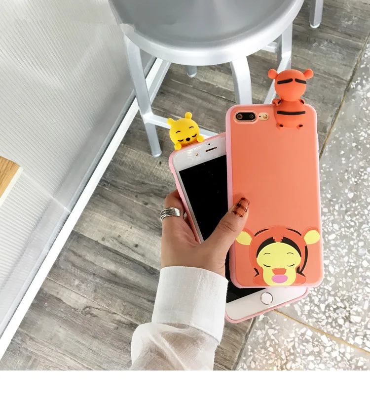 For Xiaomi Note 4 2017 Fashion 3D Cute Soft Silicone Animal Cartoon Back Case Cover 5 xiomi6 Redmi 4X 3 |