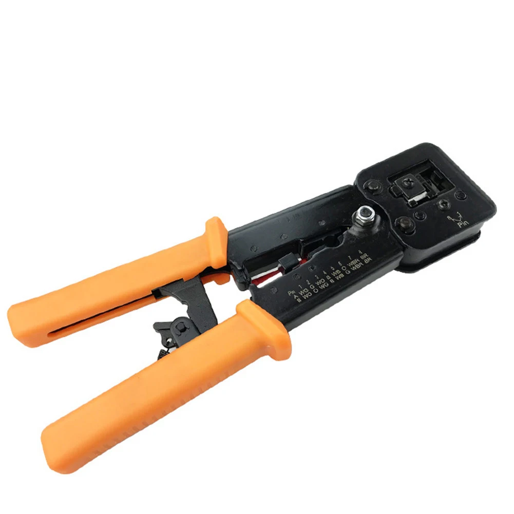 EZ Rj45 Щипцы Ручной сетевые инструменты Клещи Rj12 Cat5 Cat6 8p8c для зачистки кабеля нажав Клещи Щипцы клип многофункциональные плоскогубцы