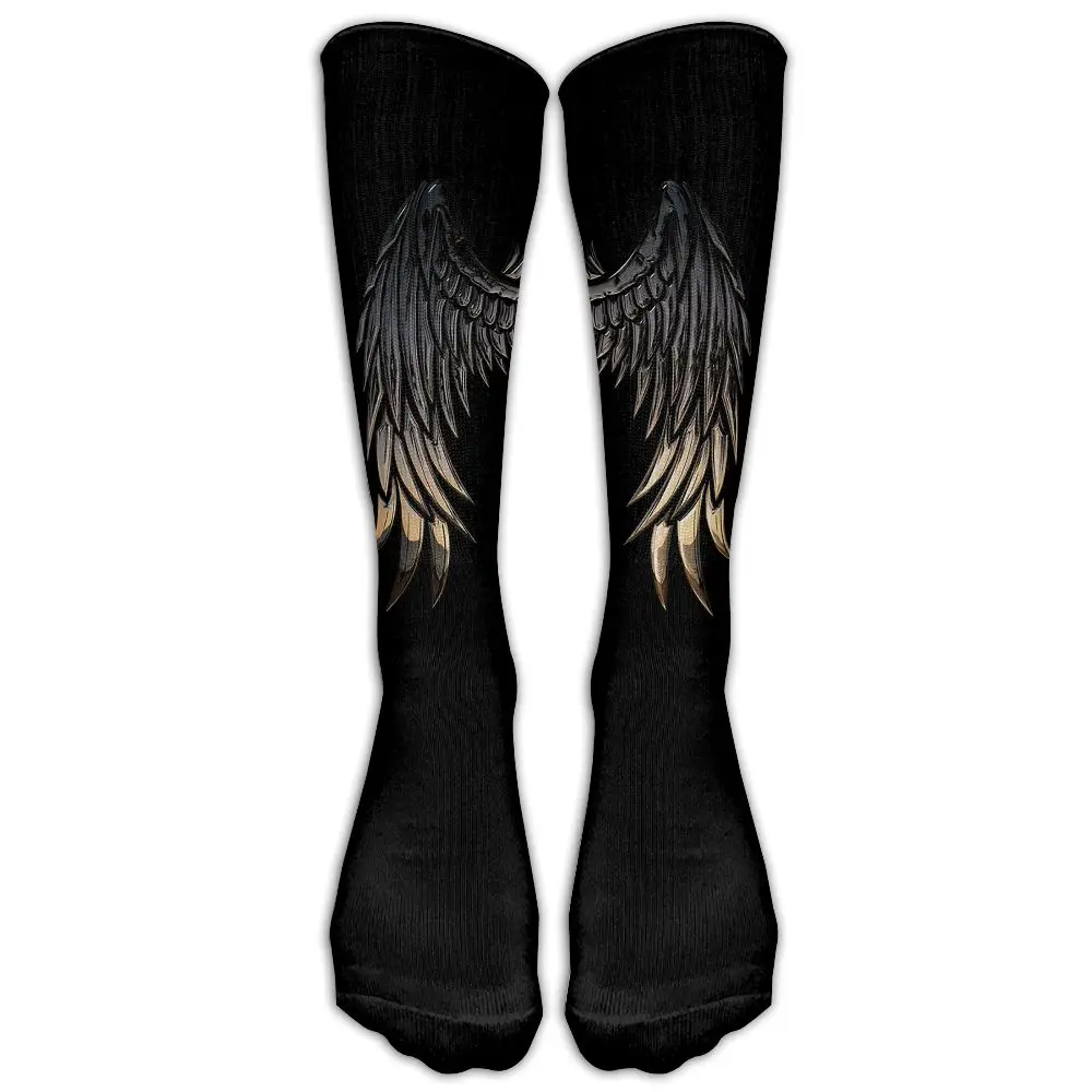 SAMCUSTOM модные гольфы женские хлопковые Гольфы выше колена для дам милые крылья