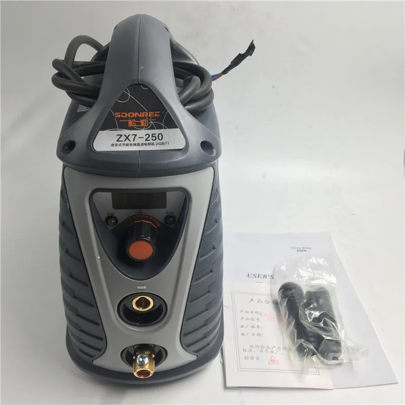 Мини ручной сварочный аппарат инвертор IGBT MMA ARC AC220V портативное домашнее и промышленное Электрическое Сварочное Оборудование сварщики ZX7-250A