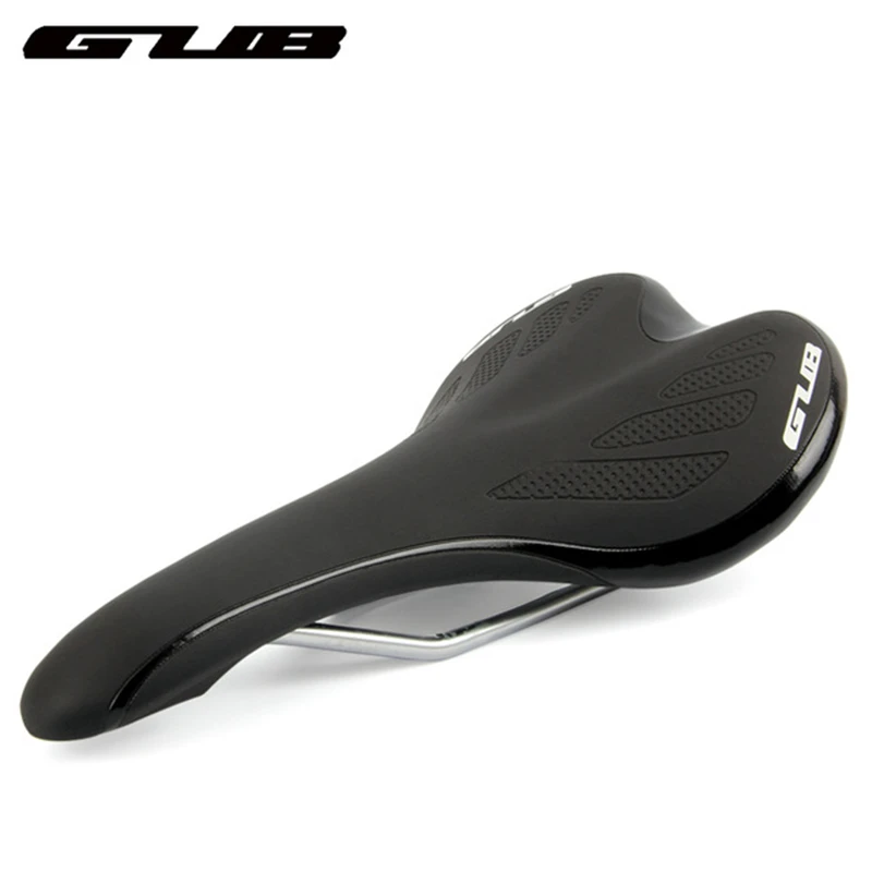 Black GUB Велосипедное велосипедное седло из микрофибры, велосипедное седло MTB, горное, шоссейное, велосипедное, ультралегкое, дышащее, велосипедное седло - Цвет: Black