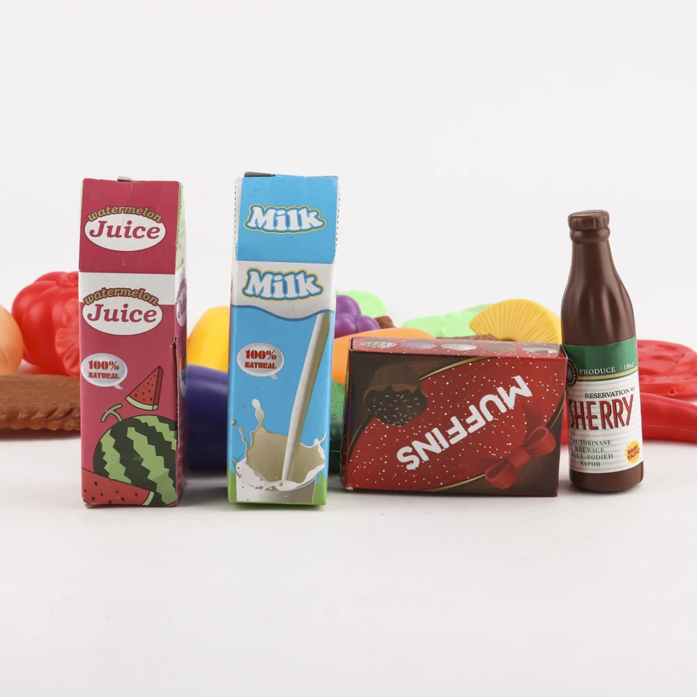 Новинка 23 шт. Набор для игры в вкусные лакомства игрушки ролевых игр развивающий