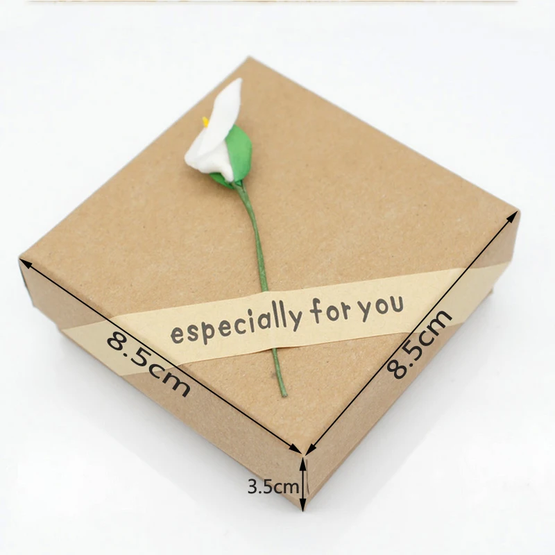 1 шт. бумажная коробка для хранения браслетов и колец|Упаковка стойки украшений| |