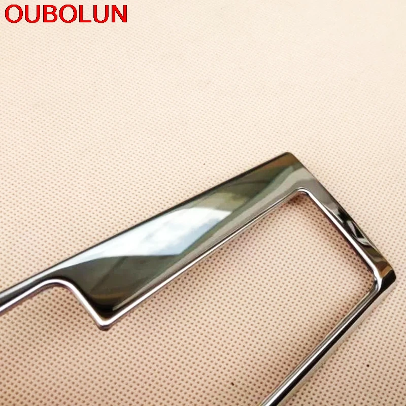OUBOLUN 1piece For Toyota Corolla 2014 2015 2016 2017 Stainless steel Headlight Adjust Switch Knob Cover Trim Interior Styling | Автомобили