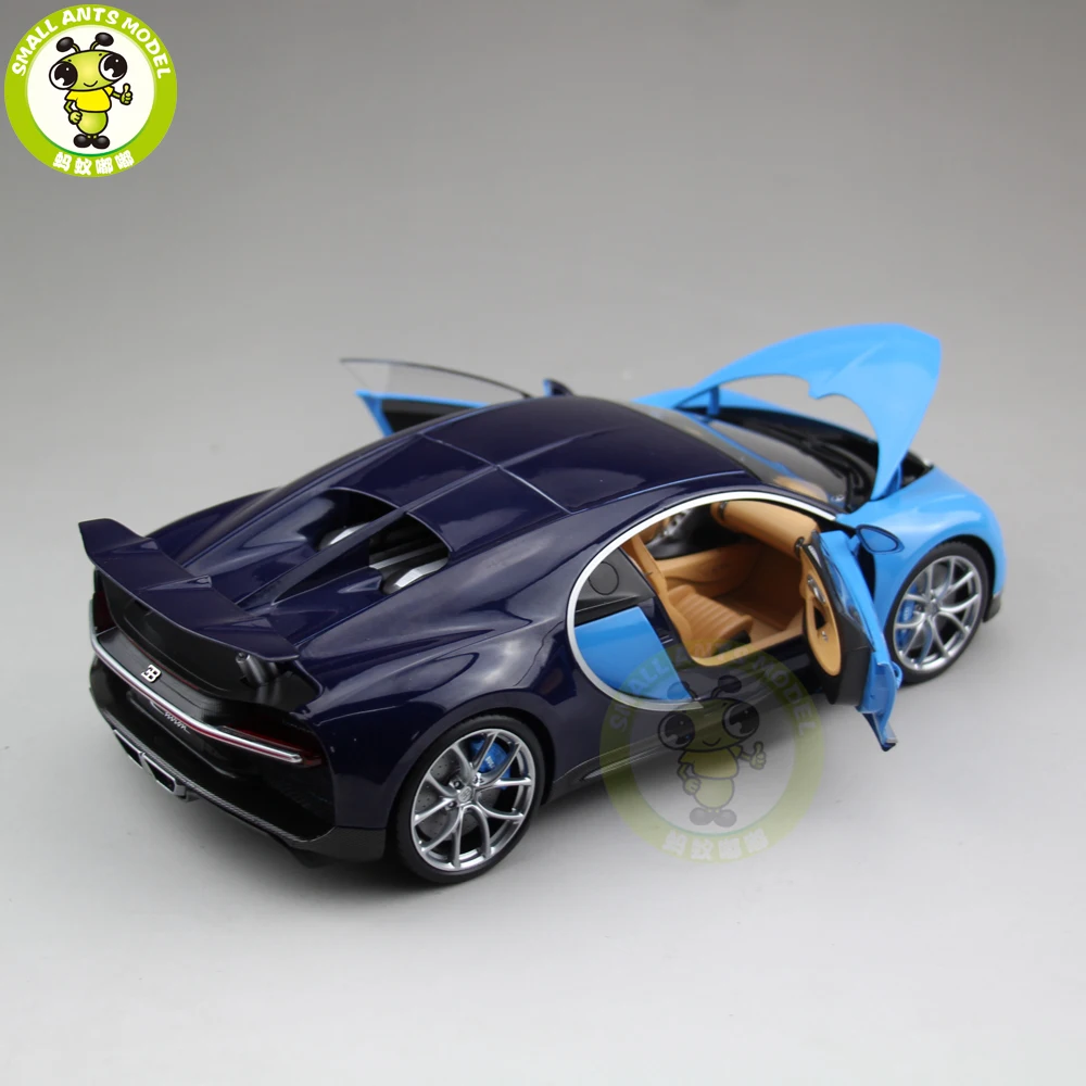 Коллекция 1/18 года модель автомобиля Chiron 2016 Super Car Welly gtcars металлическая для