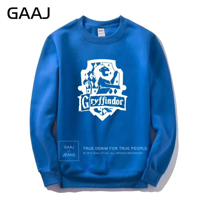 Blue "Gryffindor Quidditch Team" Мужская и Женская толстовка с принтом популярная новая брендовая одежда с капюшоном для катания на коньках высокое качество толстовка#372R8 - Цвет: Blue