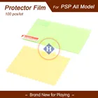 HOTHINK 100 шт.лот чистый ЖК-дисплей Экран Защитная пленка для Sony PSP 3000 3001 3004 3008  PSP 2000